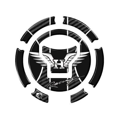 Adesivo Bocal Cb Twister Cg Titan / Fan / Start 160 +2018 Asa Preto Cor Preto