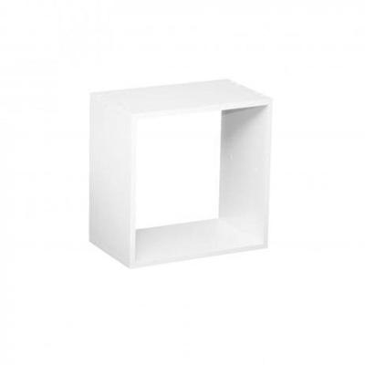 Nicho Decorativo 50x50x20 Cm Em Mdf Branco [f031]