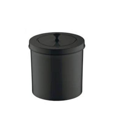 Lixeira Com Tampa 5 Litros - Preto - Future