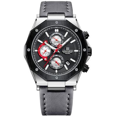 Relógio De Pulso Masculino Esportivo Movimento De Quartzo à Prova D\' água Cinza