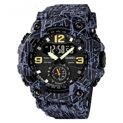 Relógio Masculino Cronômetro Skmei Casual Resistênte à água 1637 Azul