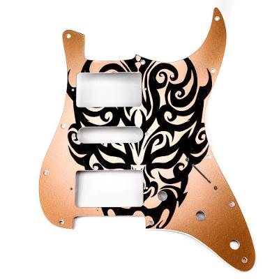 Escudo Guitarra Am Strat Hsh Máscara Tribal Spirit 120-mt [f035]