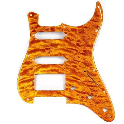 Escudo Para Guitarra Am Strat Hss Amarelo Spirit 110-yq [f035]