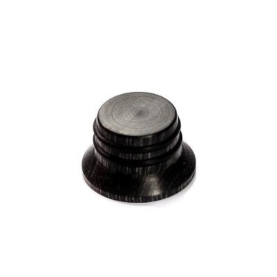 Knob Madeira Instrumentos Preto (3 Peças) Spirit Wstk-hbk [f035]