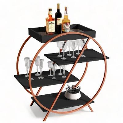 Adega Jb 4009 Preto E Bronze Bechara