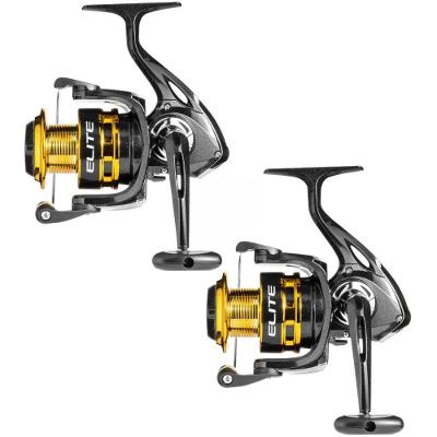 Kit 2 Molinete Marine Sports Elite 500 Fd 5.2:1 Gold