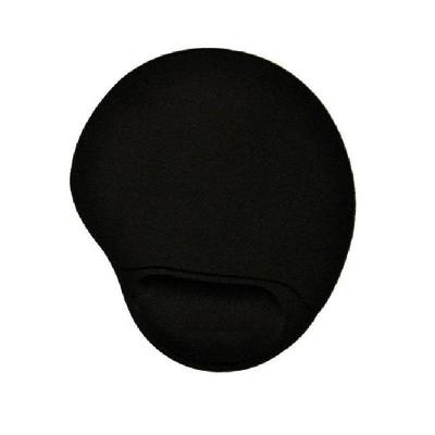 Mouse Pad Gel Com Apoio Descanso De Pulso Medio - Preto