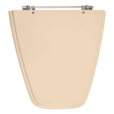 Assento Sanitário Poliéster Plaza Visone Para Vaso Ideal Standard