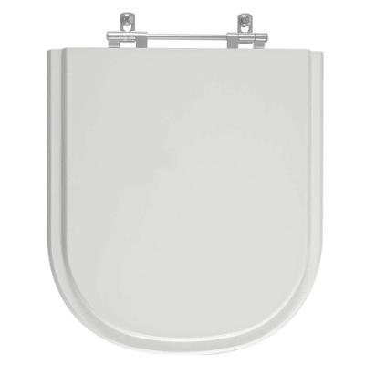 Tampa De Vaso Laqueado Square Cinza Claro Para Louça Lorenzetti