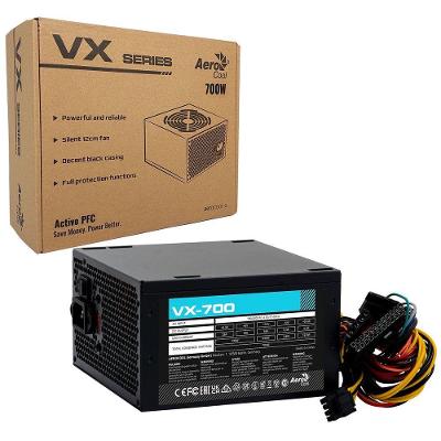 Fonte 700w Aerocool Vx-700, Atx, Bivolt Chaveada