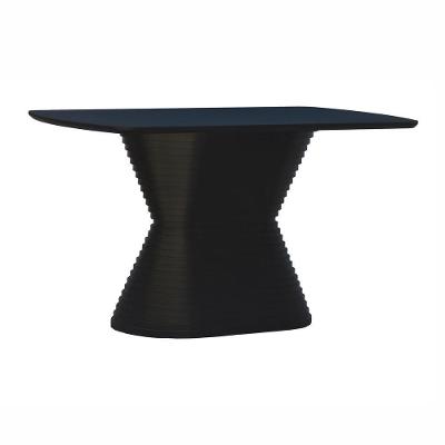 Mesa De Jantar Apollo Tampo Retangular 136x80cm Preto