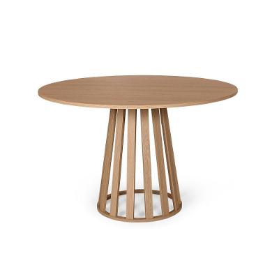 Mesa De Jantar Redonda 4 Lugares 90cm Gabi Jade - Straub Web