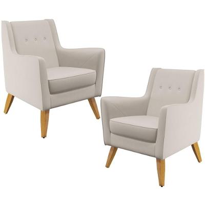Kit 02 PoltronasTaroba D02 Cru C-443