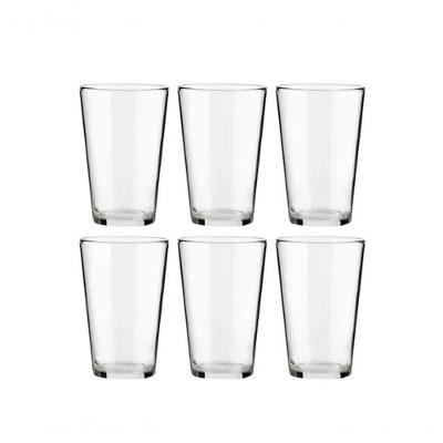 Jogo Copos Vidro Dia A Dia 6pcs 220ml
