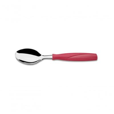 Colher De Mesa Aço Inox Cabo Vermelho Brinox