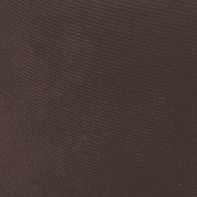 Puff Babu Suede Base Dourado D´rossi Marrom