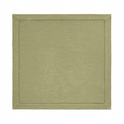 Guardanapo 100% Algodão Ponto Ajour 50cmx50cm Coloratta Taupe Mesa Posta
