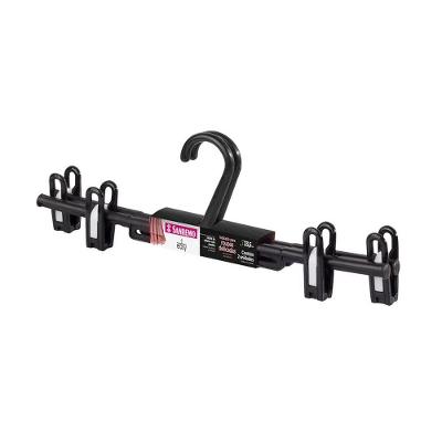 Pack De Cabides Plásticos Com Presilha Pendura Mais Easy Preto 2pçs - Sanremo