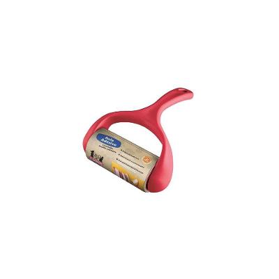 Rolo Adesivo Plástico Para Pelos Pet Vermelho 30fls - Sanremo