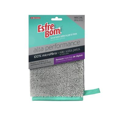 Luva Lustradora Para Inox Esfrebom Cinza - Bettanin
