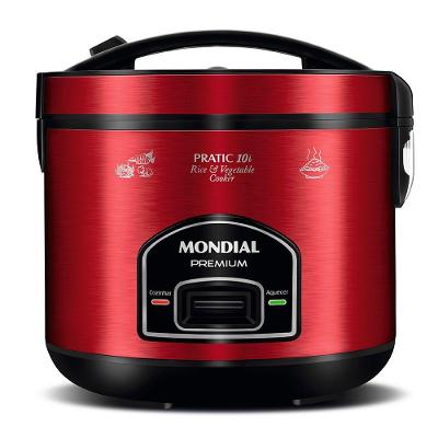 Panela Elétrica Mondial Pratic 10i Pe-46-10x 220v-vermelho/inox