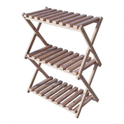 Organizadora 3 Prateleiras Madeira Pinus Para Livros
