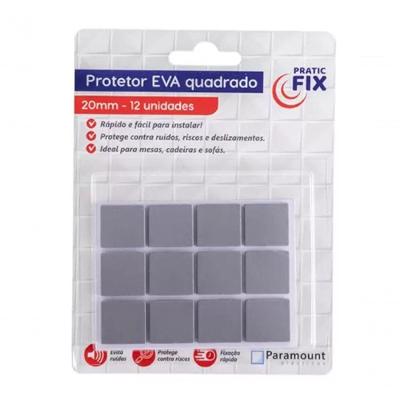 Protetor Adesivo Quadrado Pés Cadeiras Mesas