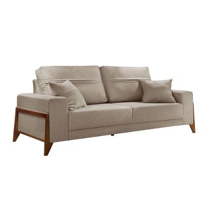 Sofá 4 Lugares Living Linho M-130 Martins Bege