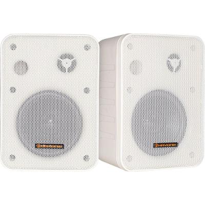 Caixa Acústica Hayonik Ambience Line 4" Msb60nc Branca - Par / 2