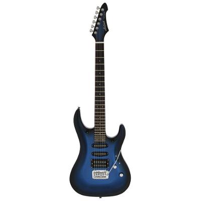 Guitarra Aria Mac-std Metallic Blue Shade