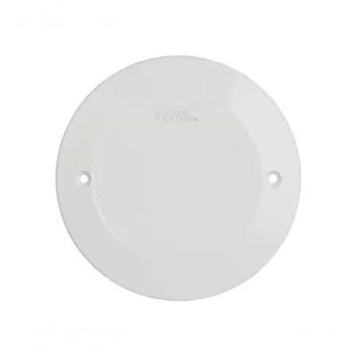 Placa Cega Redonda Branco Mectronic Branco