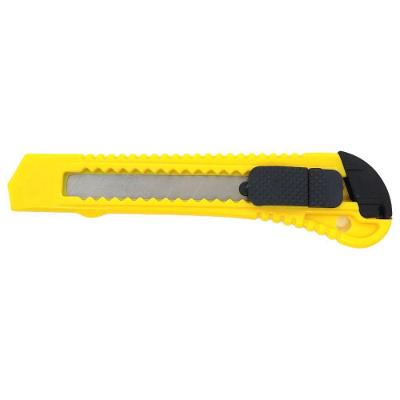 Estilete Largo Plástico Lâmina 18mm Tradestar C- Trava De Segurança