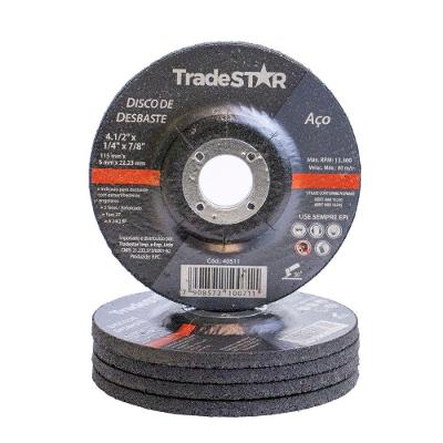Disco De Desbaste Metal 4.1-2 Pol Kit 5 Peças 115 Mm X 6 Mm