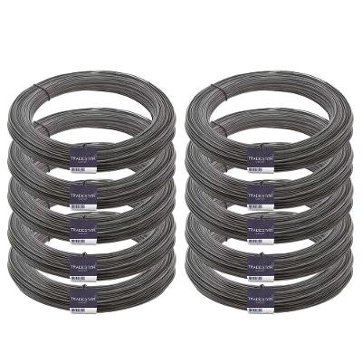Kit 10 Arame Recozido Liso 1 Kg Bwg 18 1,24mm Rolo Tradestar