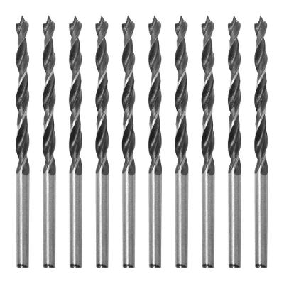 Broca Para Madeira Em Aço Carbono 3 Pontas 4x75mm Tradestar