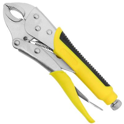 Alicate De Pressão Cabo Emborrachado 10\'\' Curvo Tradestar