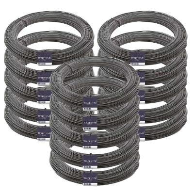 Kit 15 Arame Recozido Liso 1 Kg Bwg 18 1,24mm Rolo Tradestar