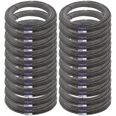 Kit 20 Arame Recozido Liso 1 Kg Bwg 18 1,24mm Rolo Tradestar