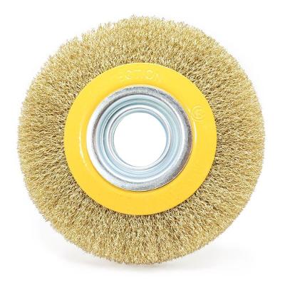 Escova De Aço Circular 6 X 1-2? Para Motor Esmeril Tradestar