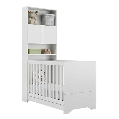 Quarto Infantil Com Colchão Incluso Nina Multimóveis Branco