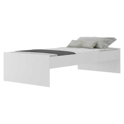 Cama De Solteiro Com Colchão Incluso Dublin Multimóveis Mp4039 Branca