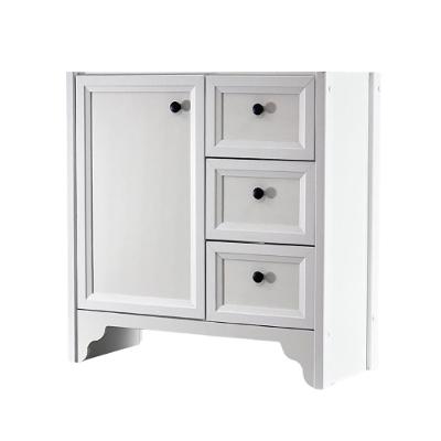 Gabinete Armário Banheiro Ditália 1pt 3gav Bn-05 Cor:branco Branco