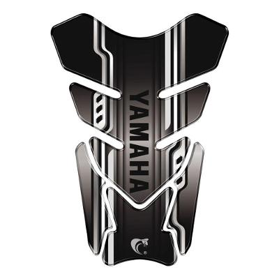Adesivo Resinado Protetor De Tanque Moto Yamaha Preto Cor Preto