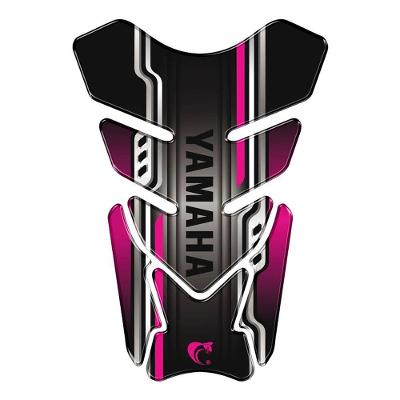 Adesivo Resinado Protetor De Tanque Moto Yamaha Pink Cor Rosa