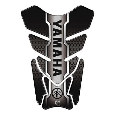 Adesivo Resinado Protetor De Tanque Moto Yamaha Preto Cor Preto
