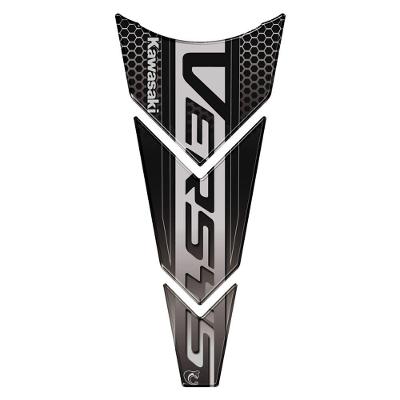 Adesivo Resinado Protetor De Tanque Moto Kawasaki Versys Preto Cor Preto