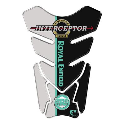Protetor Adesivo Moto Resinado Interceptor 650 Verde Cor Verde