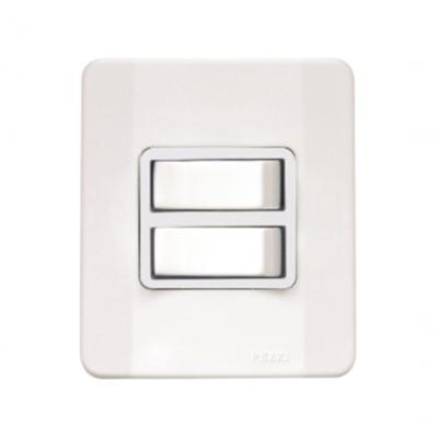 Interruptor Simples 2 T.s C/caixa Sobrepor Branca 62500 - Pezzi