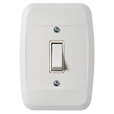 Interruptor Embutir Simples 1 T.s Branca 41100 - Pezzi