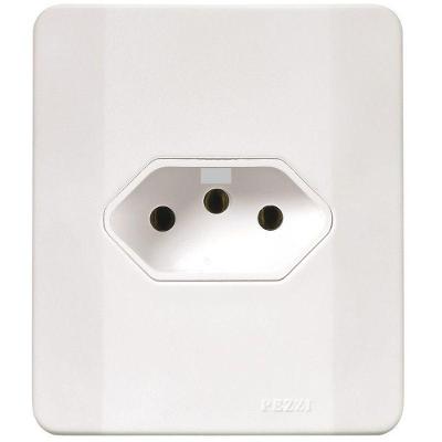 Tomada Simples 2p+t C/caixa Sobrepor Branca 20a 60537 - Pezzi